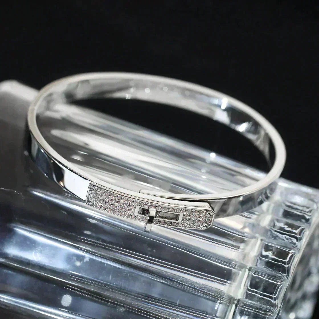 [⭐Novea]KELLY SILVER DIAMOND BRACELET