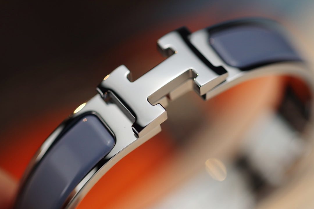 [⭐Novea]H BRACELET 12MM BLUE GRAY