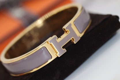 [⭐Novea]H BRACELET 12MM BROWN