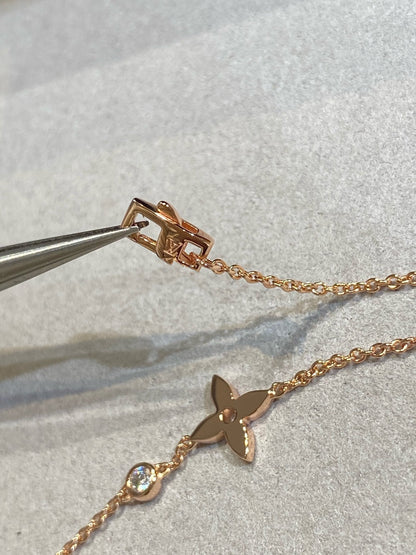 [⭐Novea]STAR DIAMOND PINK GOLD BRACELET