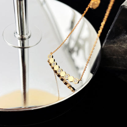 [⭐Novea]BEE MY LOVE DIAMOND NECKLACE