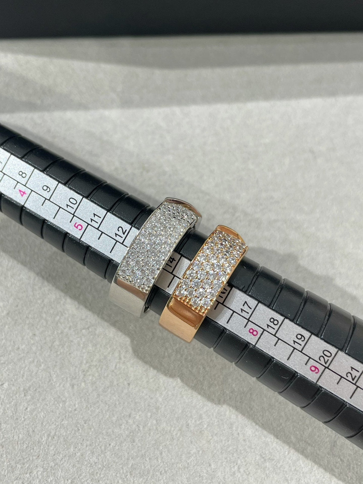 [⭐Novea]LIENS EVIDENCE  DIAMOND PAVED RING