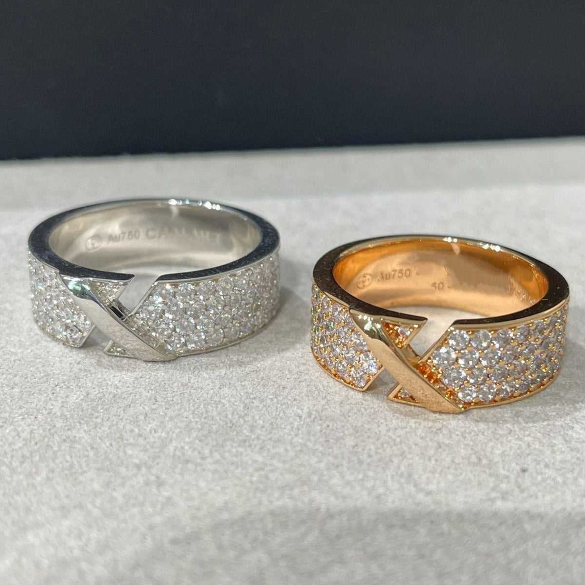 [⭐Novea]LIENS EVIDENCE  DIAMOND PAVED RING