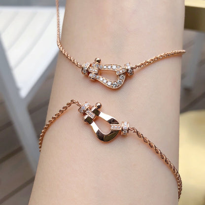 [⭐Novea]FORCE 10 PINK GOLD DIAMOND NECKLACE