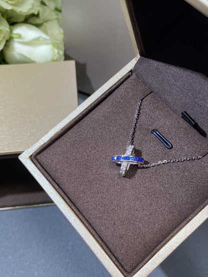 [⭐Novea]LIENS DIAMOND SILVER NECKLACE