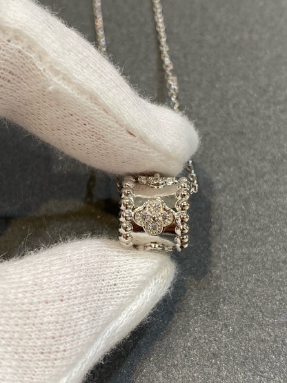 [⭐Novea]PERLEE PEDANT SIVLER DIAMOND NECKLACE