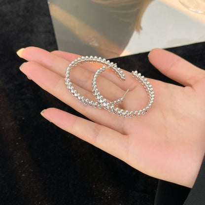 [⭐Novea]CLASH HOOP EARRINGS