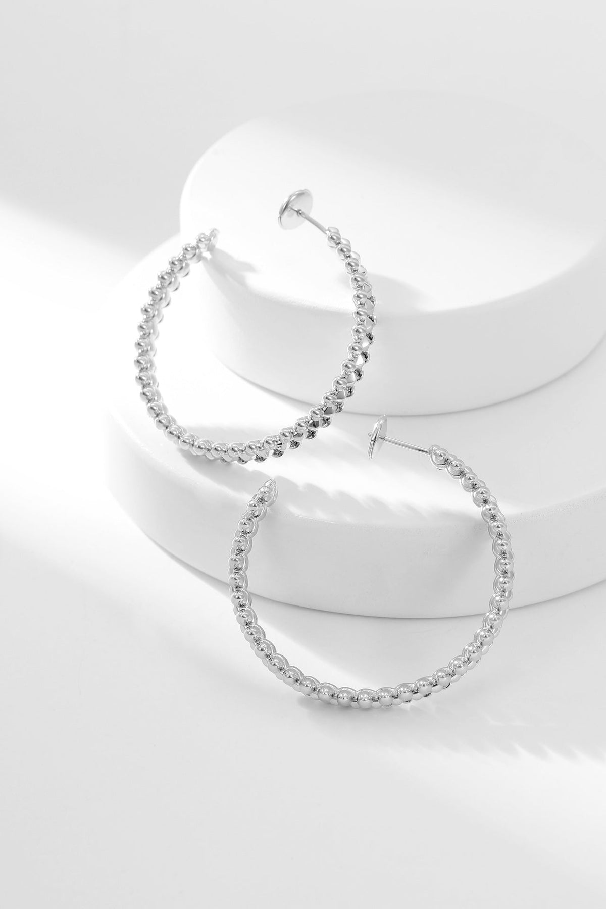 [⭐Novea]CLASH HOOP EARRINGS