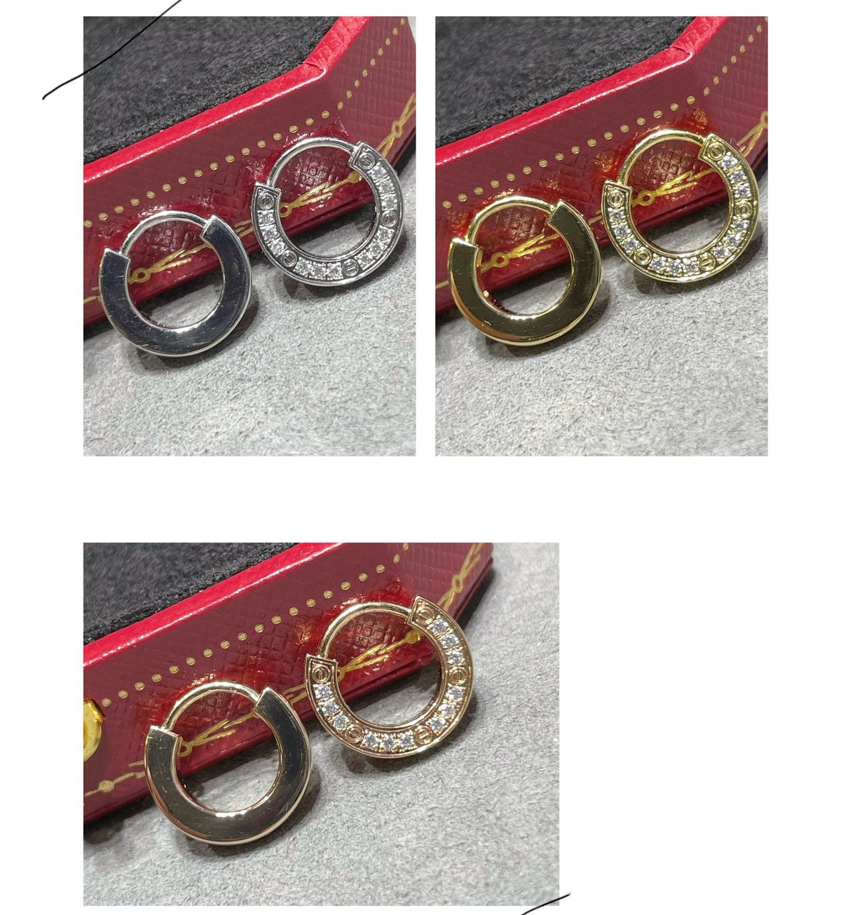 [⭐Novea]LOVE DIAMOND EARRINGS