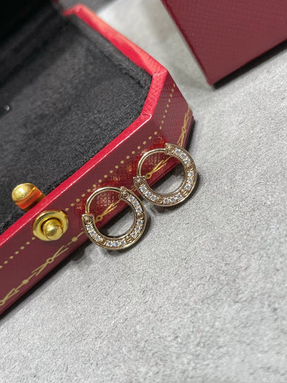 [⭐Novea]LOVE DIAMOND EARRINGS