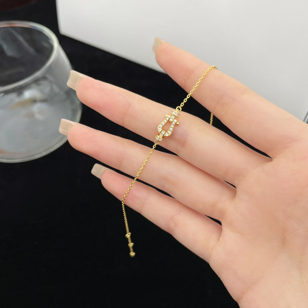 [⭐Novea]FORCE 10 FULL DIAMOND BUCKLE CHAIN LINK MINI MODEL