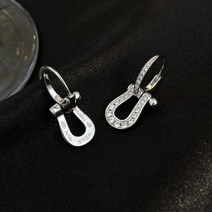 [⭐Novea]FORCE 10 FULL DIAMOND DROP EARRINGS MEDIUM MODEL