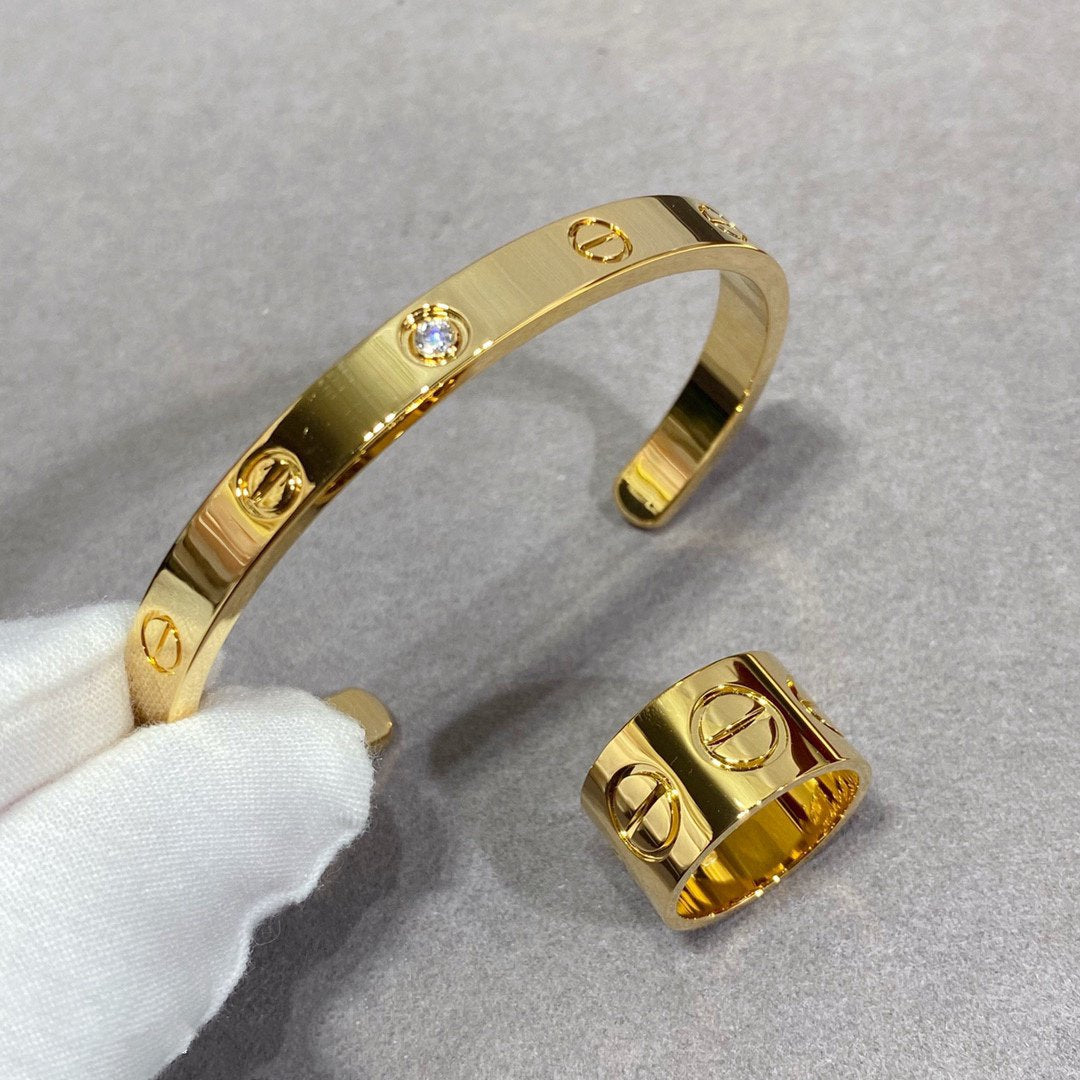 [⭐Novea]LOVE 11MM LARGE RING