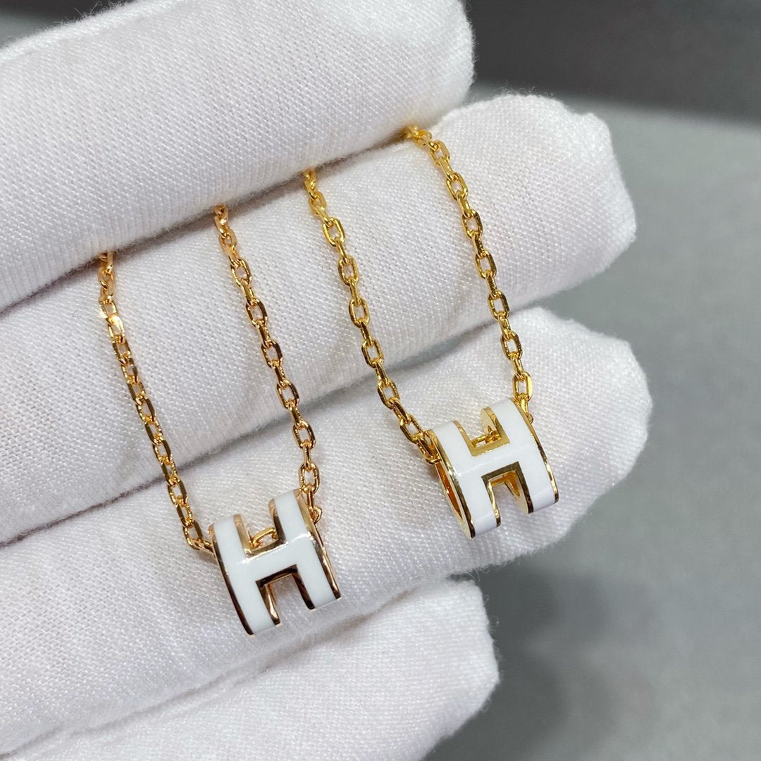 [⭐Novea]MINI POP H NECKLACE