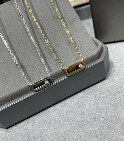 [⭐Novea]MOVE UNO DIAMOND NECKLACE
