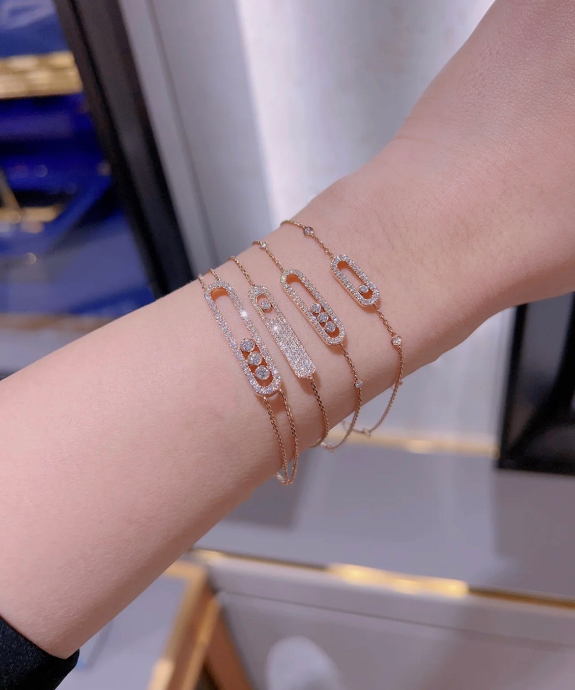 [⭐Novea]MOVE CLASSIQUE DIAMOND PAVED BRACELET