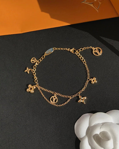 [⭐Novea]BLOOMING PINK GOLD MOP BRACELET