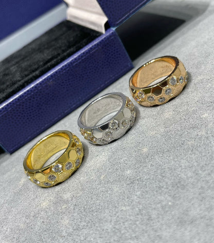 [⭐Novea]BEE LOVE DIAMOND LARGE RING