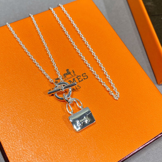 [⭐Novea]CONSTANCE PEDANT SILVER NECKLACE