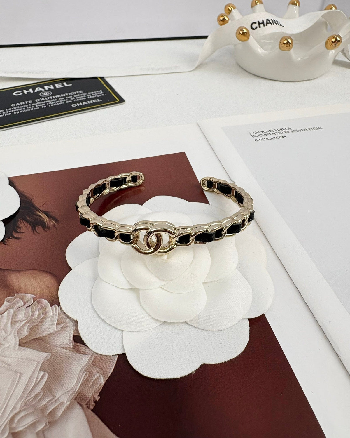 [⭐Novea]Double C Open Bangle