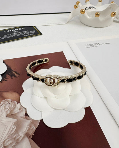 [⭐Novea]Double C Open Bangle