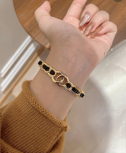 [⭐Novea]Double C Open Bangle