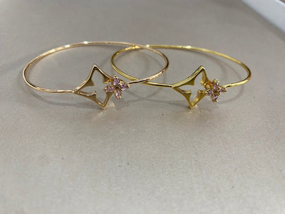 [⭐Novea]Pink Diamond Bracelet