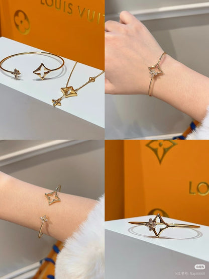 [⭐Novea]Pink Diamond Bracelet