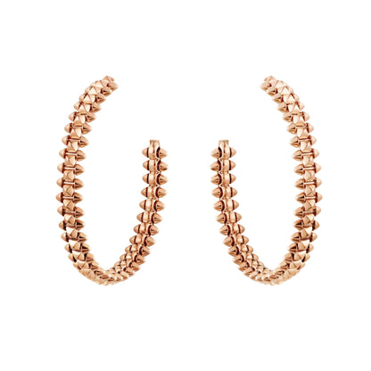 [⭐Novea]CLASH LARGE HOOP EARRINGS