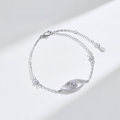 [⭐Novea]Demo Eye Pave-Set Diamond Bracelet