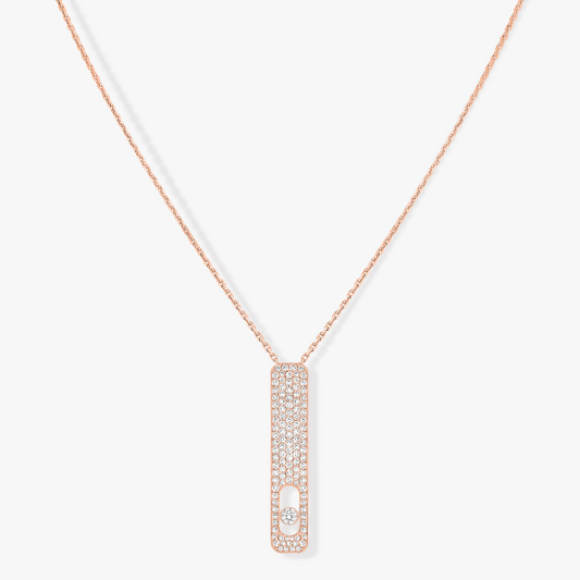 [⭐Novea]MY FIRST DIAMOND PAVED NECKLACE