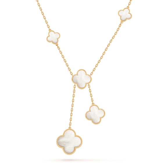 [⭐Novea]CLOVER MOTHER OF PEARL NECKLACE 6 MOTIF