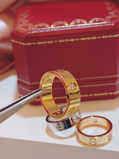[⭐Novea]Three-Diamond Ring