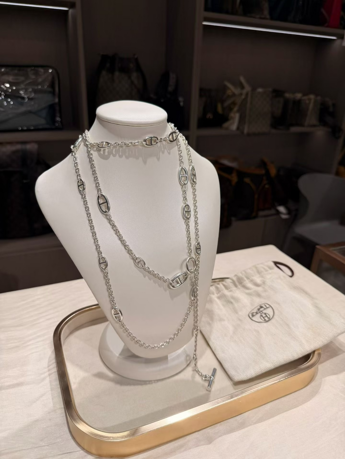 [⭐Novea]Classic Silver Sweater Chain