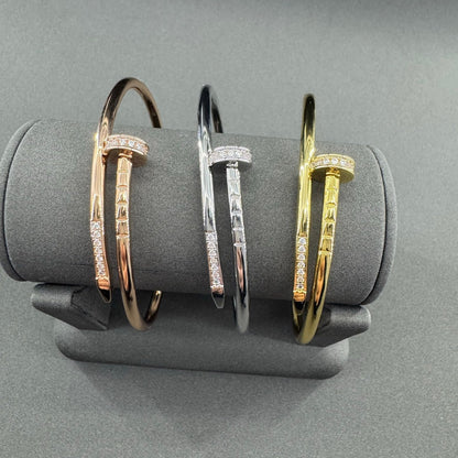 [⭐Novea]JUSTE BRACELET 2.5MM  DIAMONDS