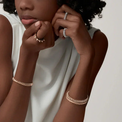 [⭐Novea]CLASH  BRACELET 8MM DIAMONDS