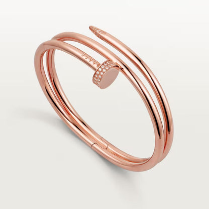 [⭐Novea]JUSTE BRACELET 3.5MM DOUBLE ROW DIAMOND
