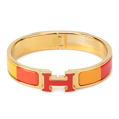 [⭐Novea]H BRACELET ORANGE RAINBOW CERAMIC