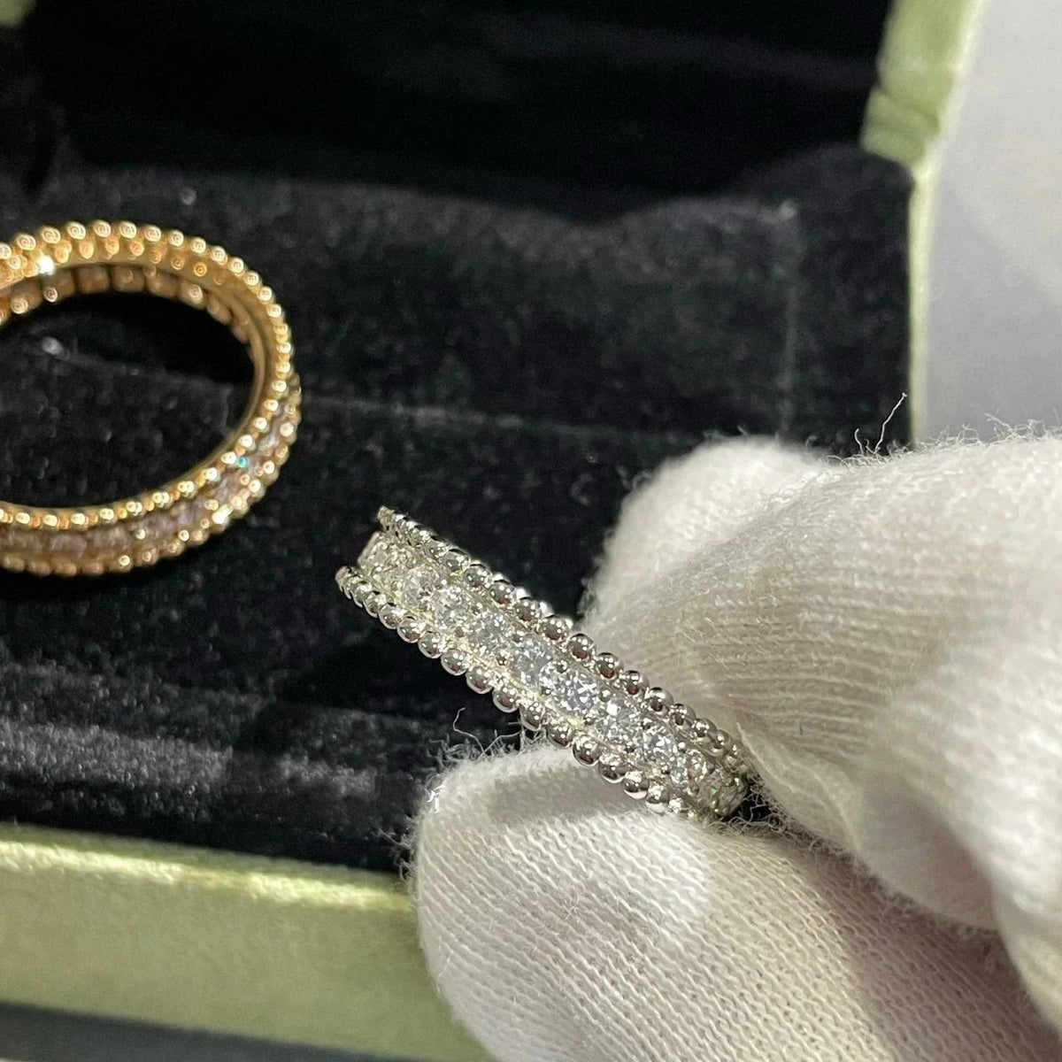 [⭐Novea]PERLEE DIAMOND ROSE GOLD RING