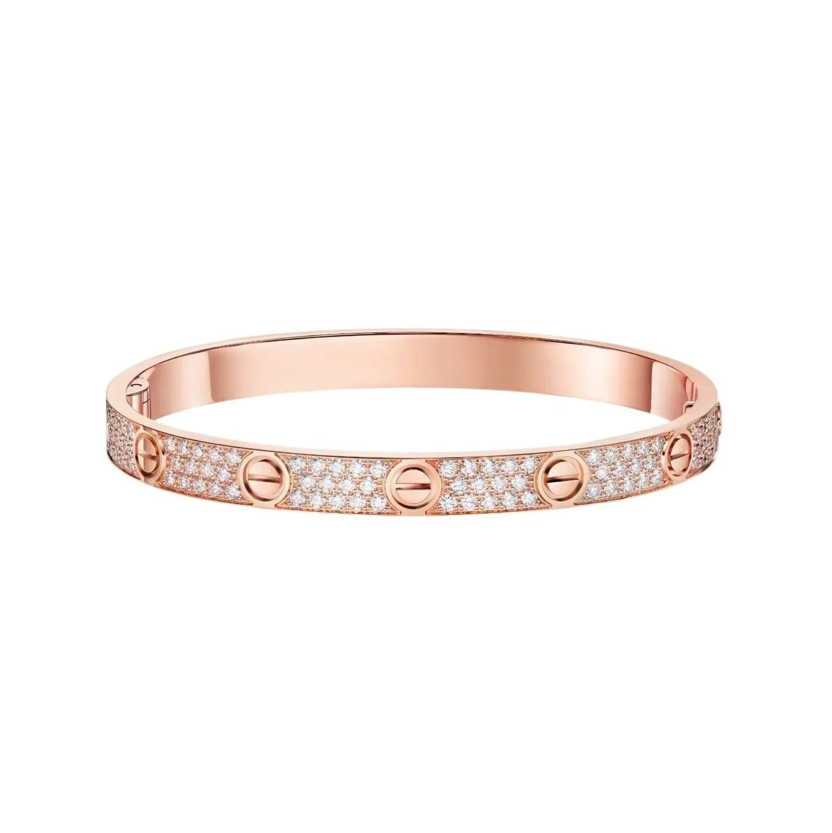 [⭐Novea]LOVE BRACELET 6.1MM DIAMOND-PAVED