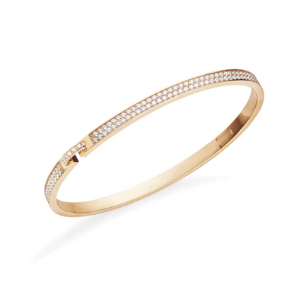 [⭐Novea]LIENS VIDENCE DIAMOND PAVED BRACELET