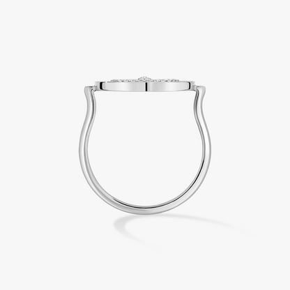 [⭐Novea]Demo MOVE PAVED SILVER DIAMOND RING