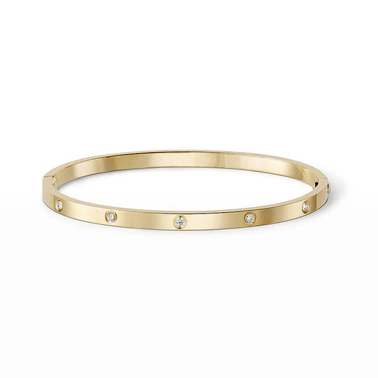 [⭐Novea]LOVE BRACELET 3.65MM 10 DIAMONDS