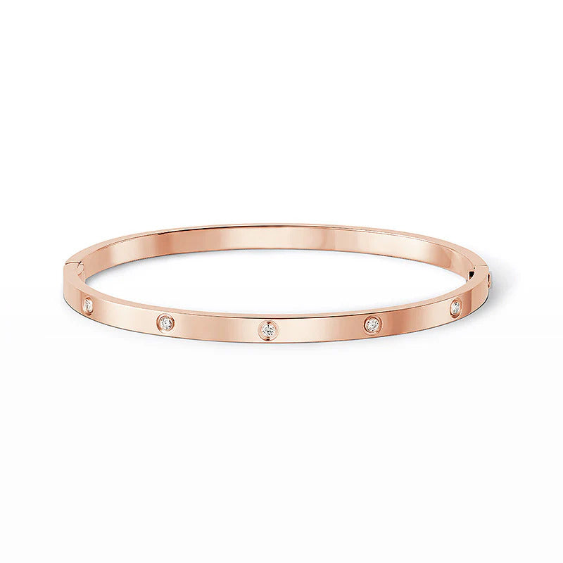 [⭐Novea]LOVE BRACELET 3.65MM 10 DIAMONDS