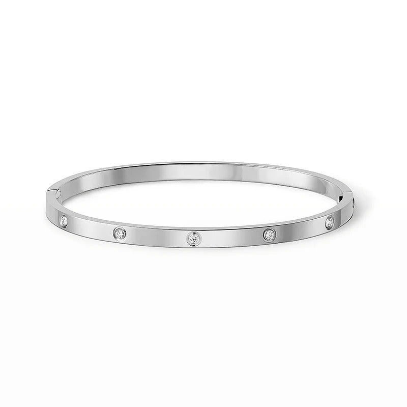 [⭐Novea]LOVE BRACELET 3.65MM 10 DIAMONDS