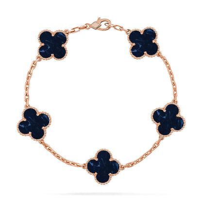 [⭐Novea]CLOVER 5 MOTIF PIETERSITE BRACELET COLLECTION
