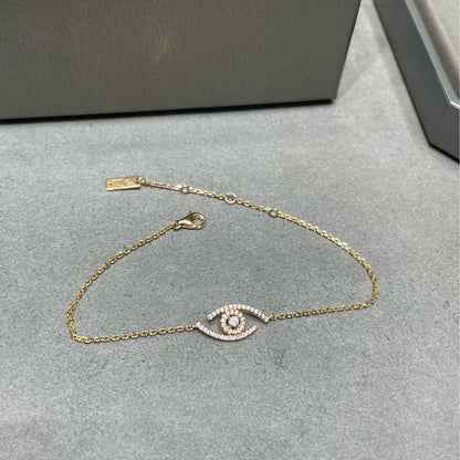 [⭐Novea]Demo Eye Pave-Set Diamond Bracelet
