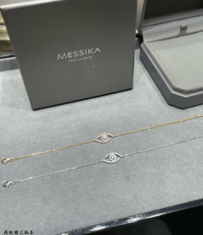 [⭐Novea]Demo Eye Pave-Set Diamond Bracelet