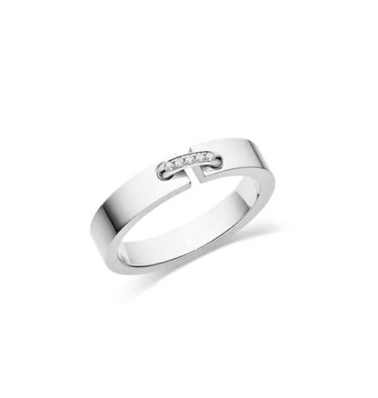 [⭐Novea]ALLIANCE LIENS VIDENCE DIAMOND 4MM RING