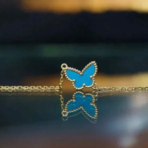 [⭐Novea]BUTTERFLY TURQUOISE BUTTERFLY BRACELET